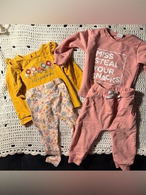 Two girl fall outfits